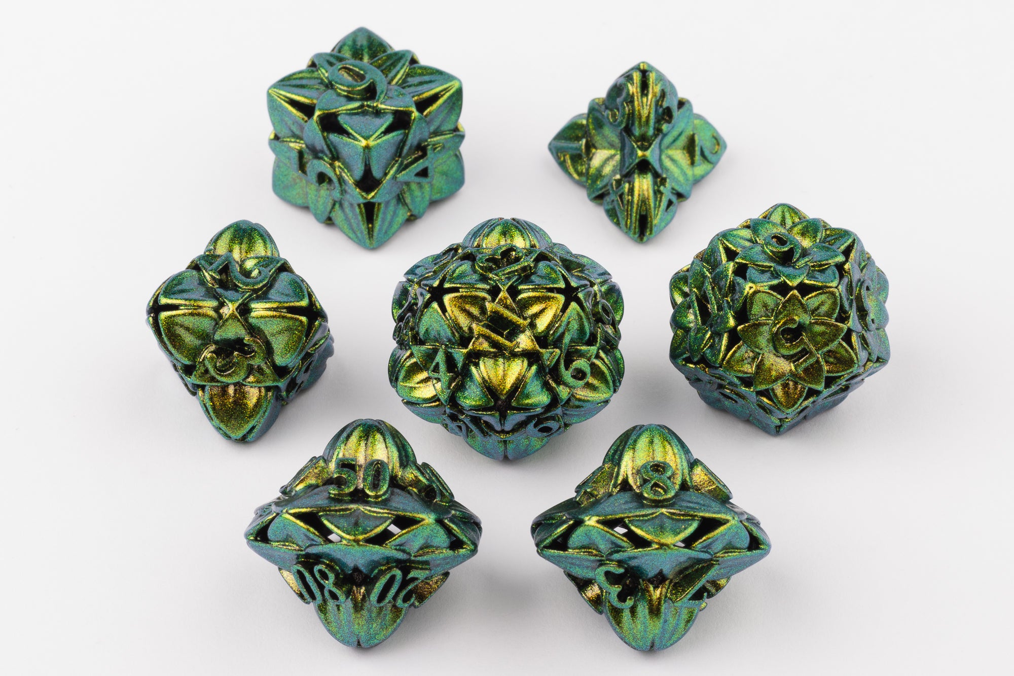Dryad's Hollow Polyhedral Dice Set
