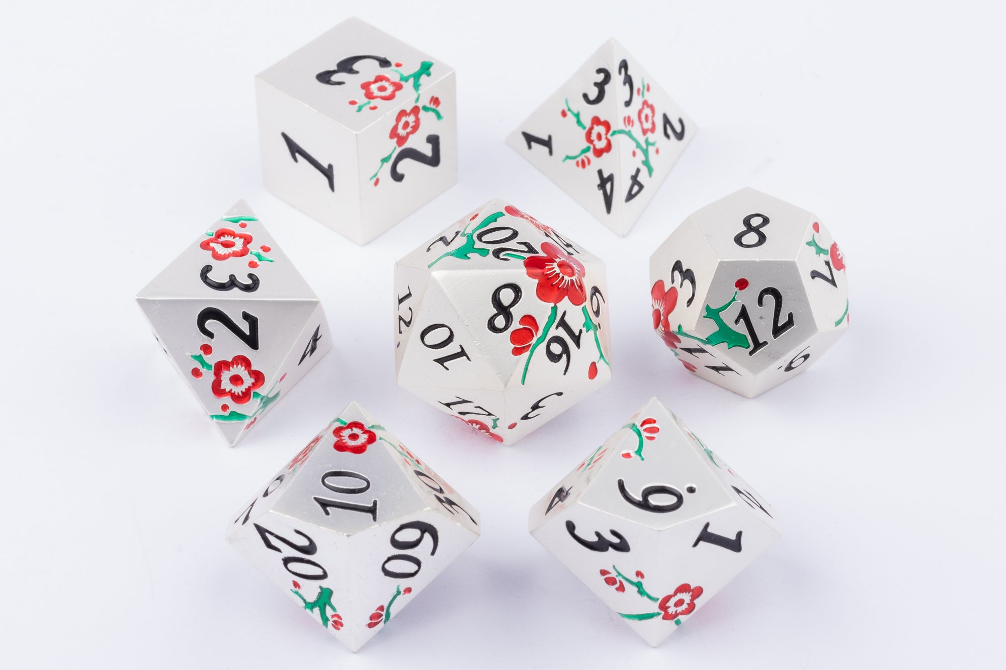 Flower Of Life Polyhedral Dice Set