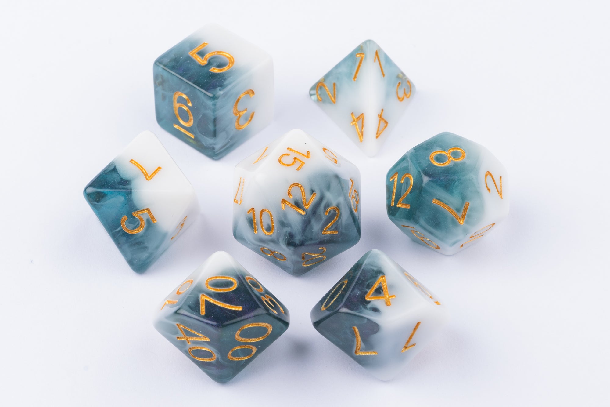 Whale Song Polyhedral Dice Set