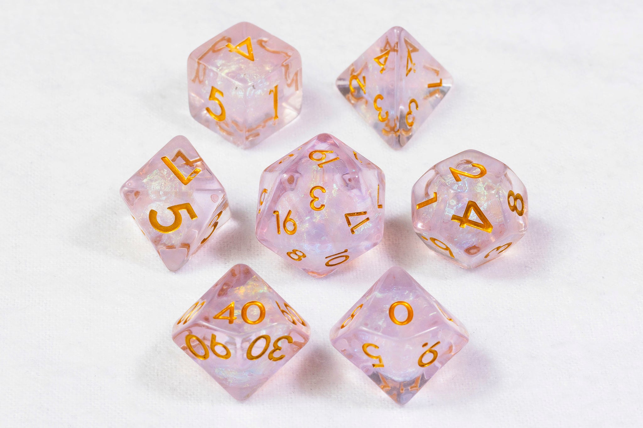 Glimmer of Hope Polyhedral Dice Set