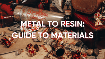 From Metal to Resin: A Complete Guide to Dice Materials and Their Impact on Rolling - Roll With Advantage