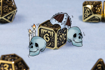Gold Dice - Roll With Advantage