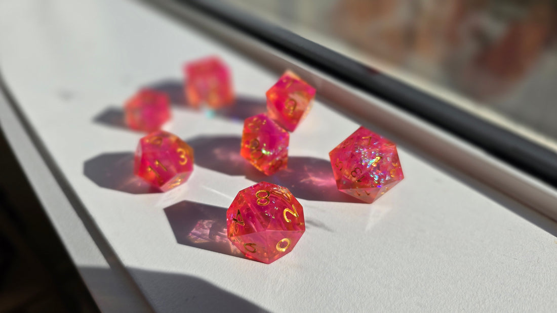 RWA SAMPLE - Pink Orange Swirl