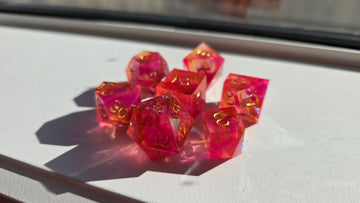 RWA SAMPLE - Pink Orange Swirl