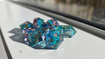 RWA SAMPLE - Blue Pink Glitter