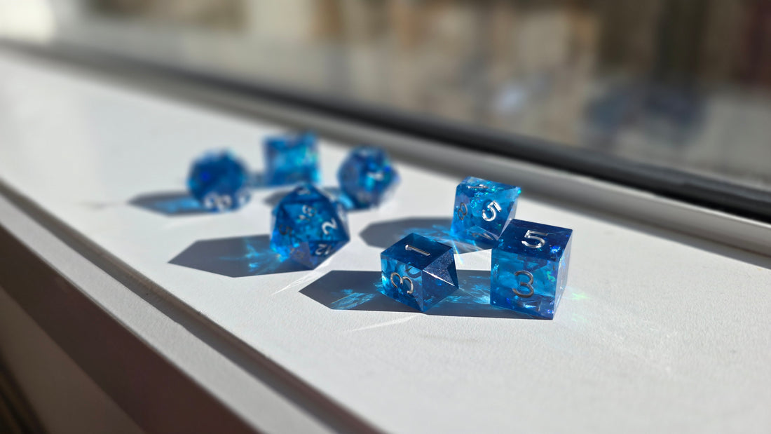 RWA SAMPLE - Blue Glitter