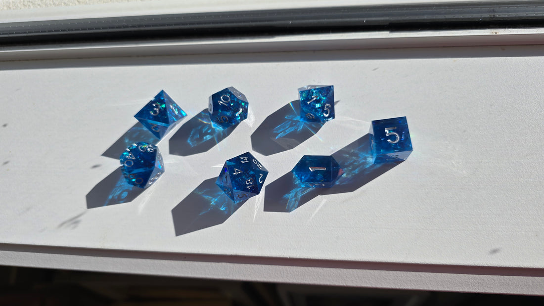 RWA SAMPLE - Blue Glitter