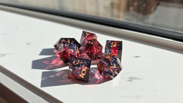 RWA SAMPLE - Pink Blue Black Glitter