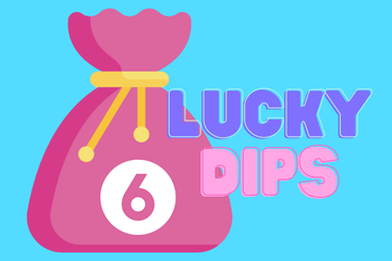 6x Lucky Dip Dice Bag - Roll With Advantage
