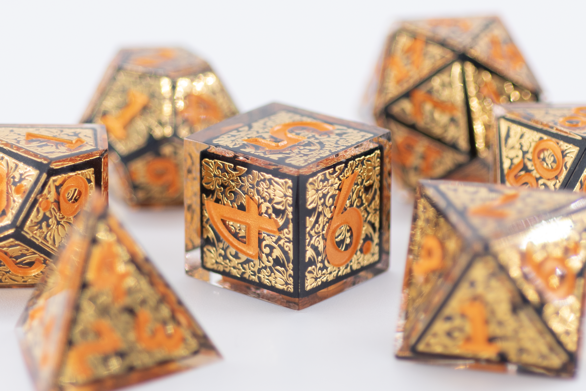 All That Glitters Sharp Edge Dnd Dice Set