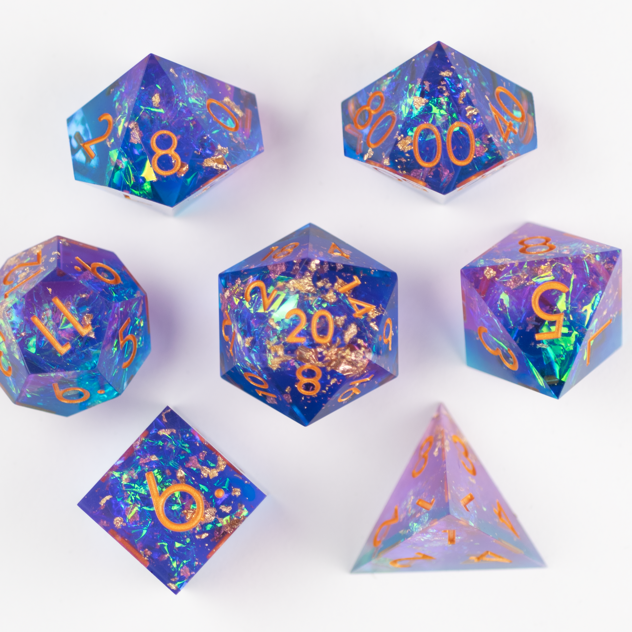 Astral Expanse Sharp Edge Dnd Dice Set