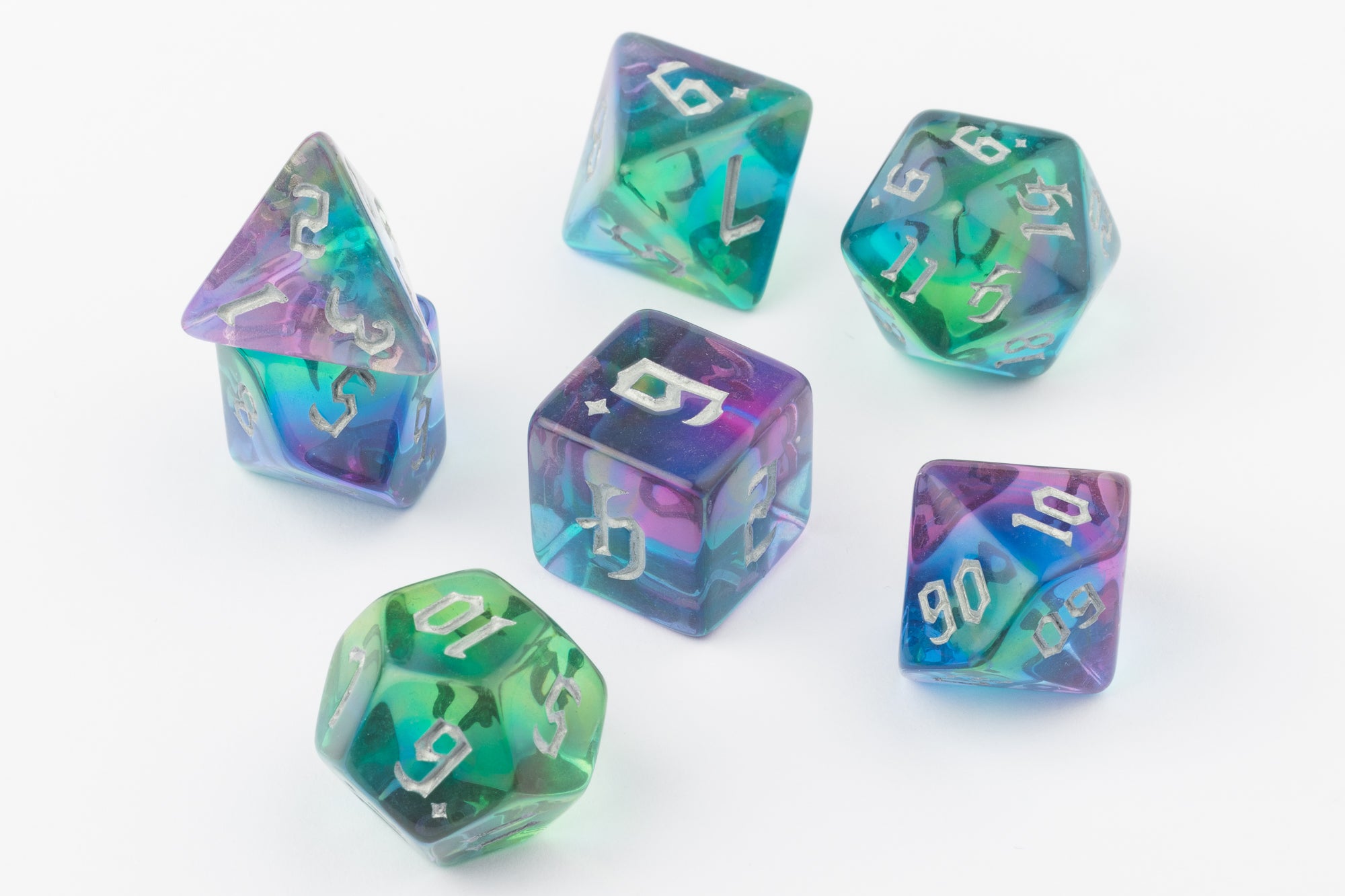 Buy Aurora Polyhedral Dice Set Online | Roll With Advantage