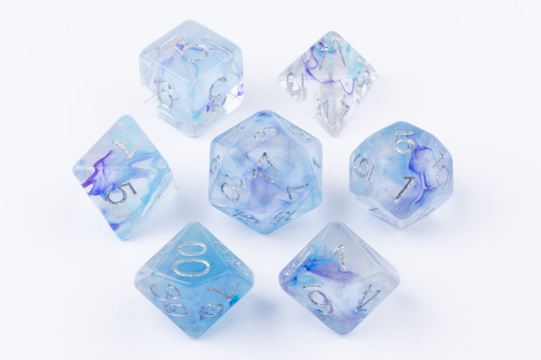 Ice Palace Polyhedral Dice Set