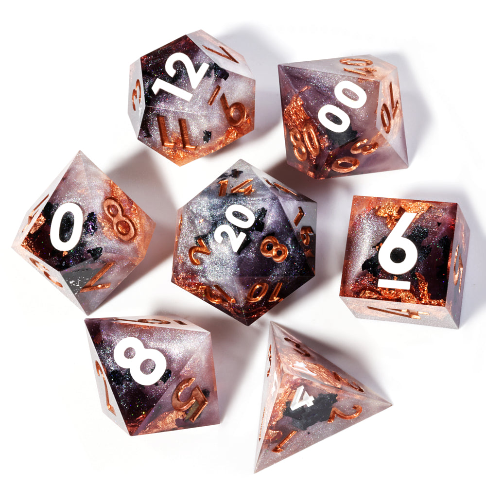 Icewind Ravine Sharp Edge Polyhedral Dice Set