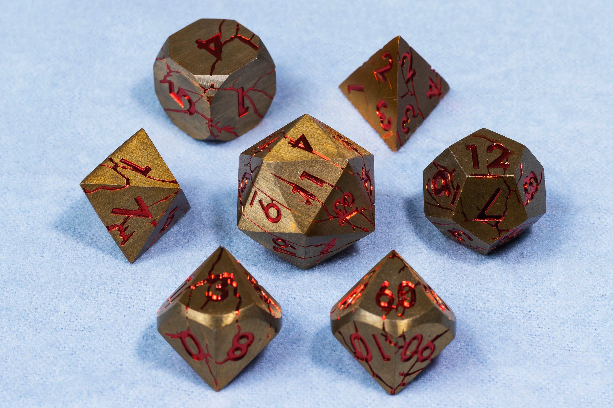 SECONDS Infernal Calling Polyhedral Dice Set