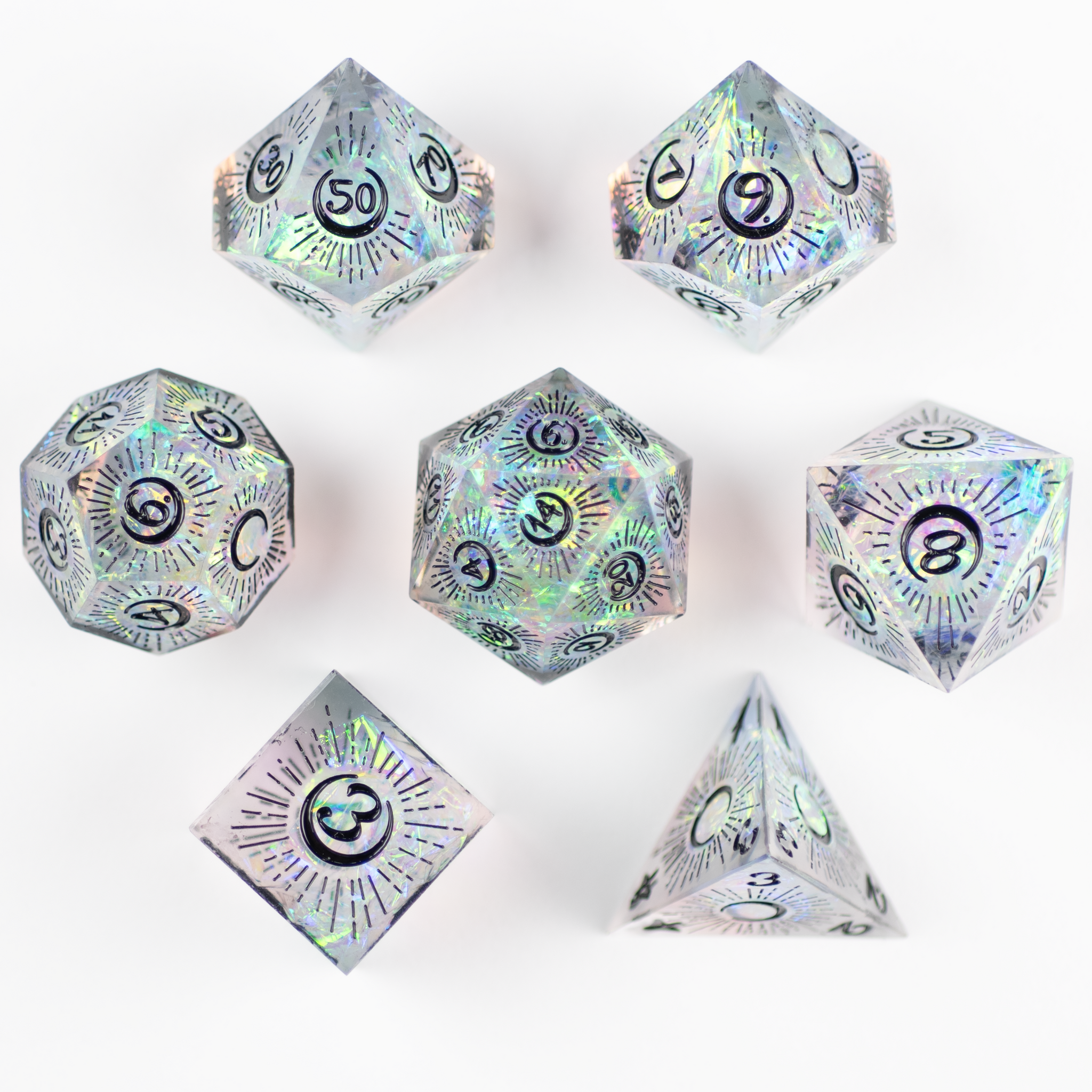 Rising Moon Aurora Dnd Dice Set