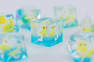 Quackers Ducky Sharp Edge Dice Set