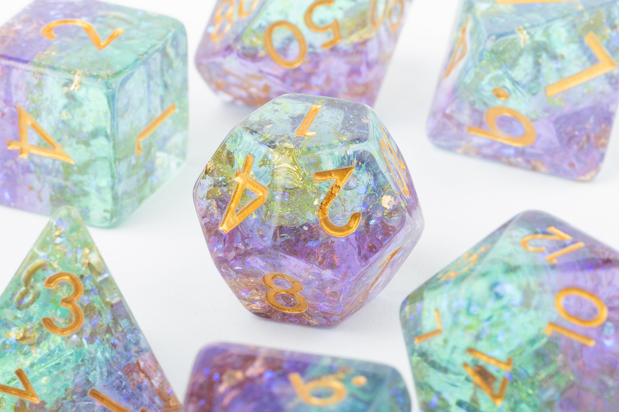 Tranquility Polyhedral Dice Set