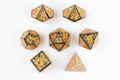 All That Glitters Sharp Edge Dnd Dice Set - Roll With Advantage