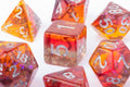 Arcane Amber Dnd Dice Set - Roll With Advantage