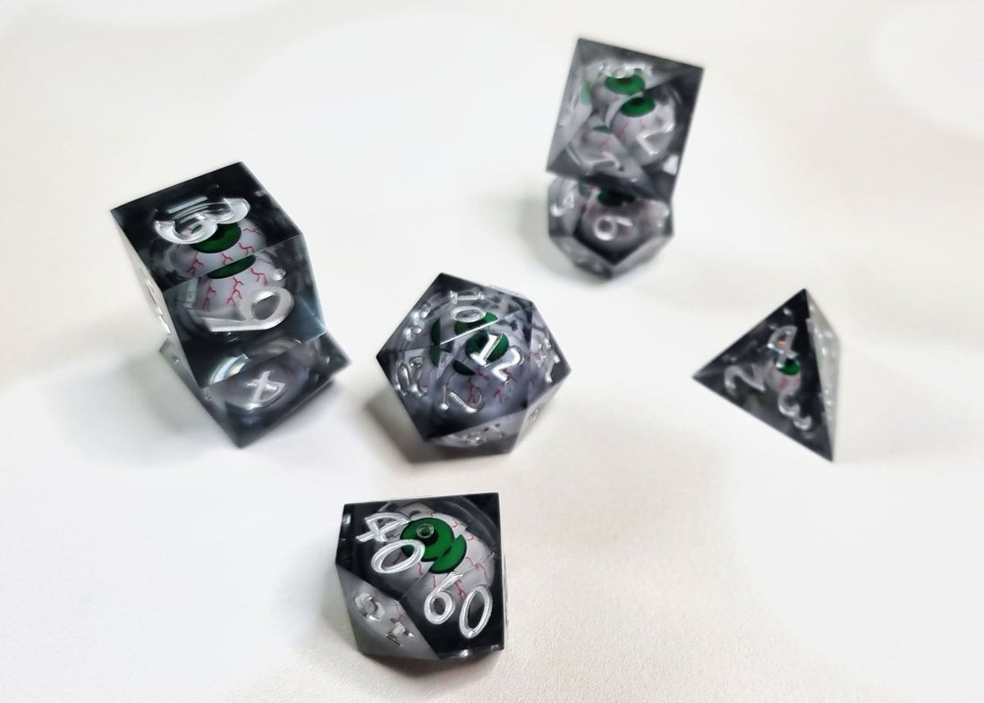 Bloodshot Eye Dice Set - Roll With Advantage