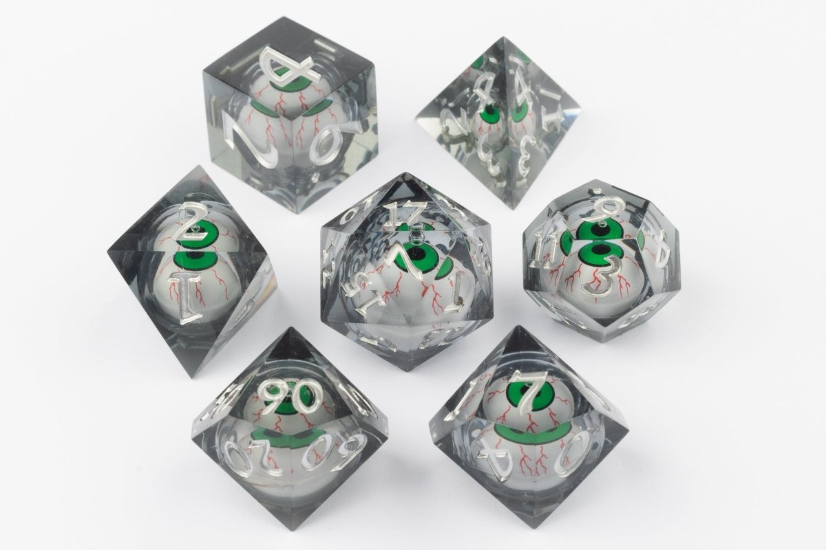 Bloodshot Eye Dice Set - Roll With Advantage