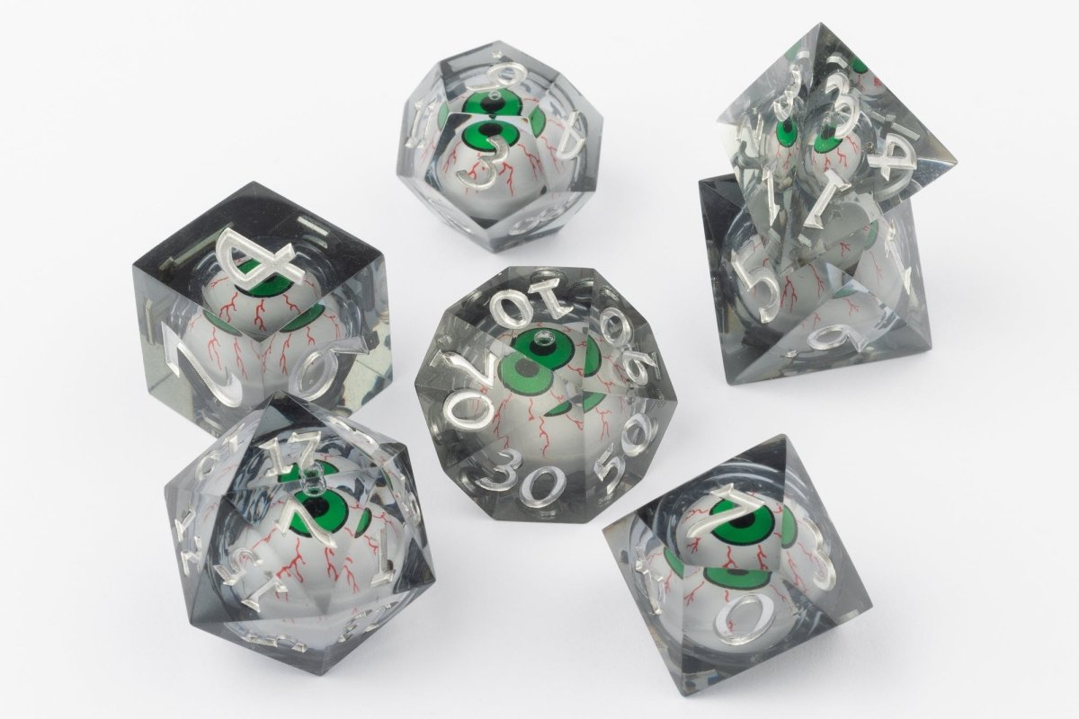 Bloodshot Eye Dice Set - Roll With Advantage