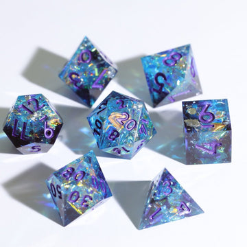 Call For Aid Sharp Edge Dnd Dice Set - Roll With Advantage
