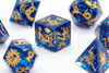Celestial Sharp Edge Dnd Dice Set - Roll With Advantage