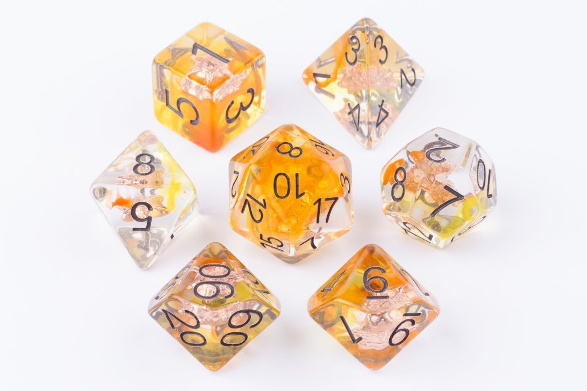 Cleric's Sun Dnd Dice Set - Roll With Advantage
