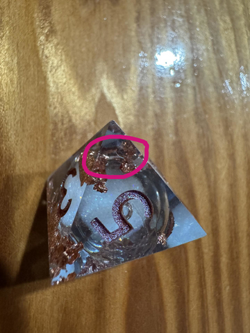 SECONDS Wishing Well Liquid Core D20 Dice Set
