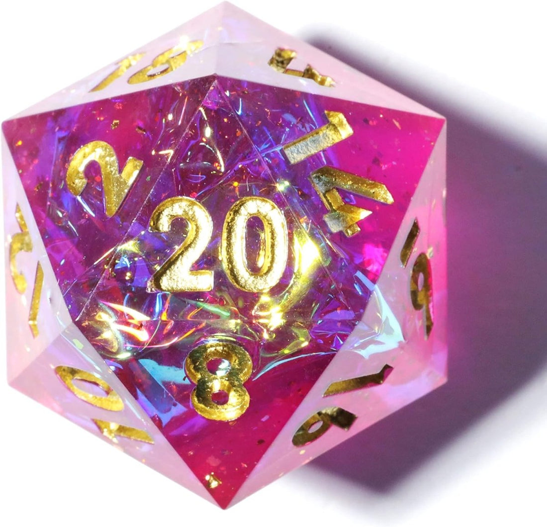 Demon Summoner Sharp Edge Dnd Dice Set - Roll With Advantage