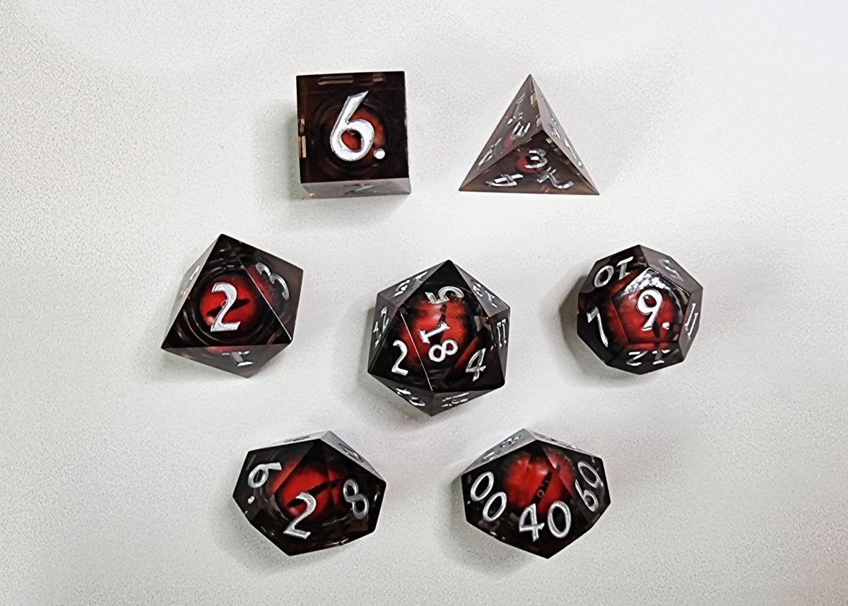 Devil's Eye Roving Eyes Dnd Dice Set - Roll With Advantage