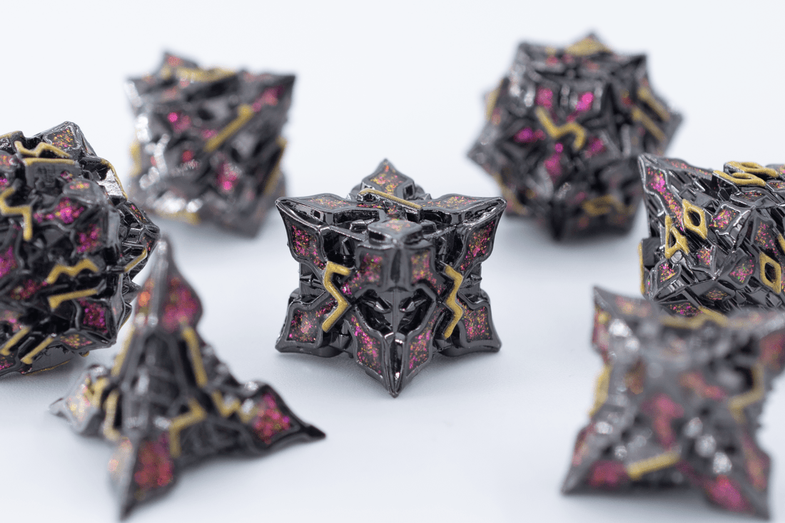 Force of Nature Dnd Metal Dice Set - Roll With Advantage