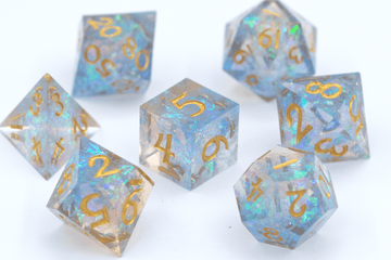 Holy Smite Sharp Edge Dnd Dice Set - Roll With Advantage