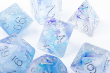 Ice Palace Dnd Dice Set - Roll With Advantage