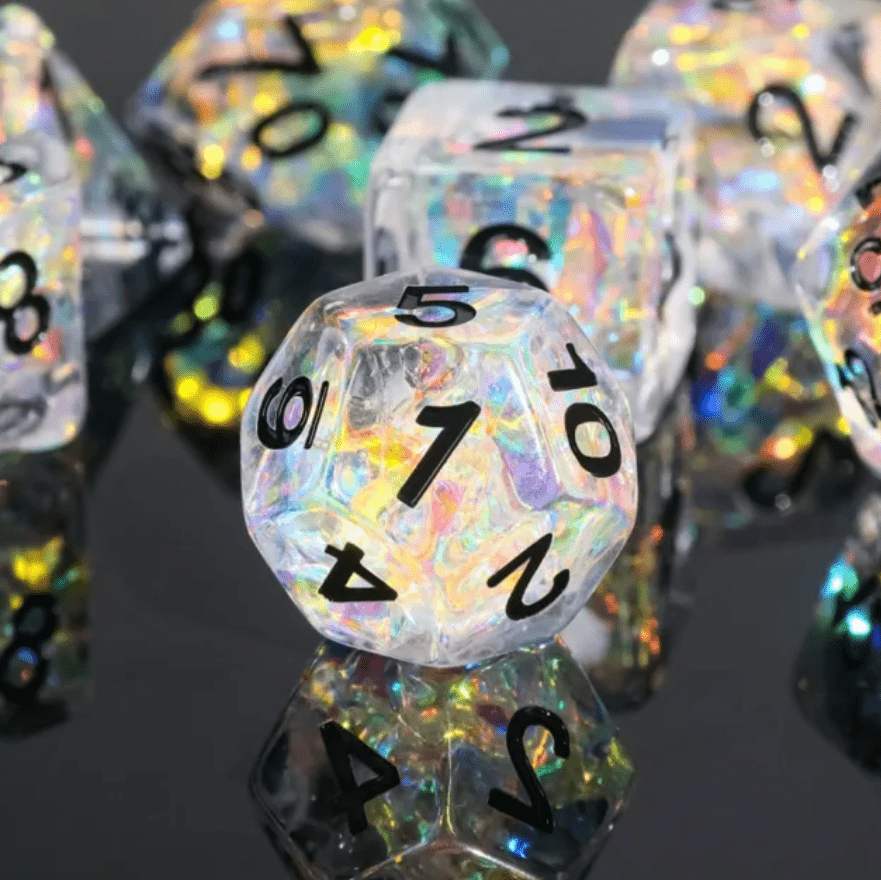 Icy Queen Dnd Dice Set - Roll With Advantage