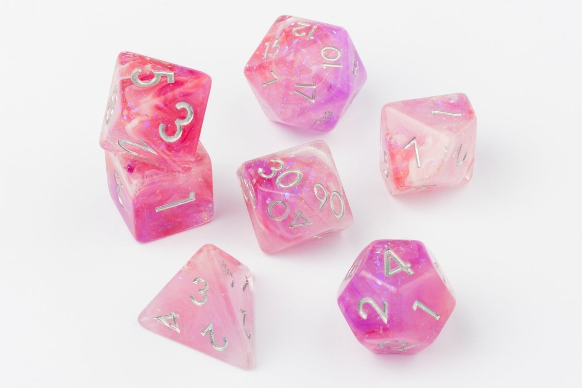 Lovestruck Dnd Dice Set - Roll With Advantage