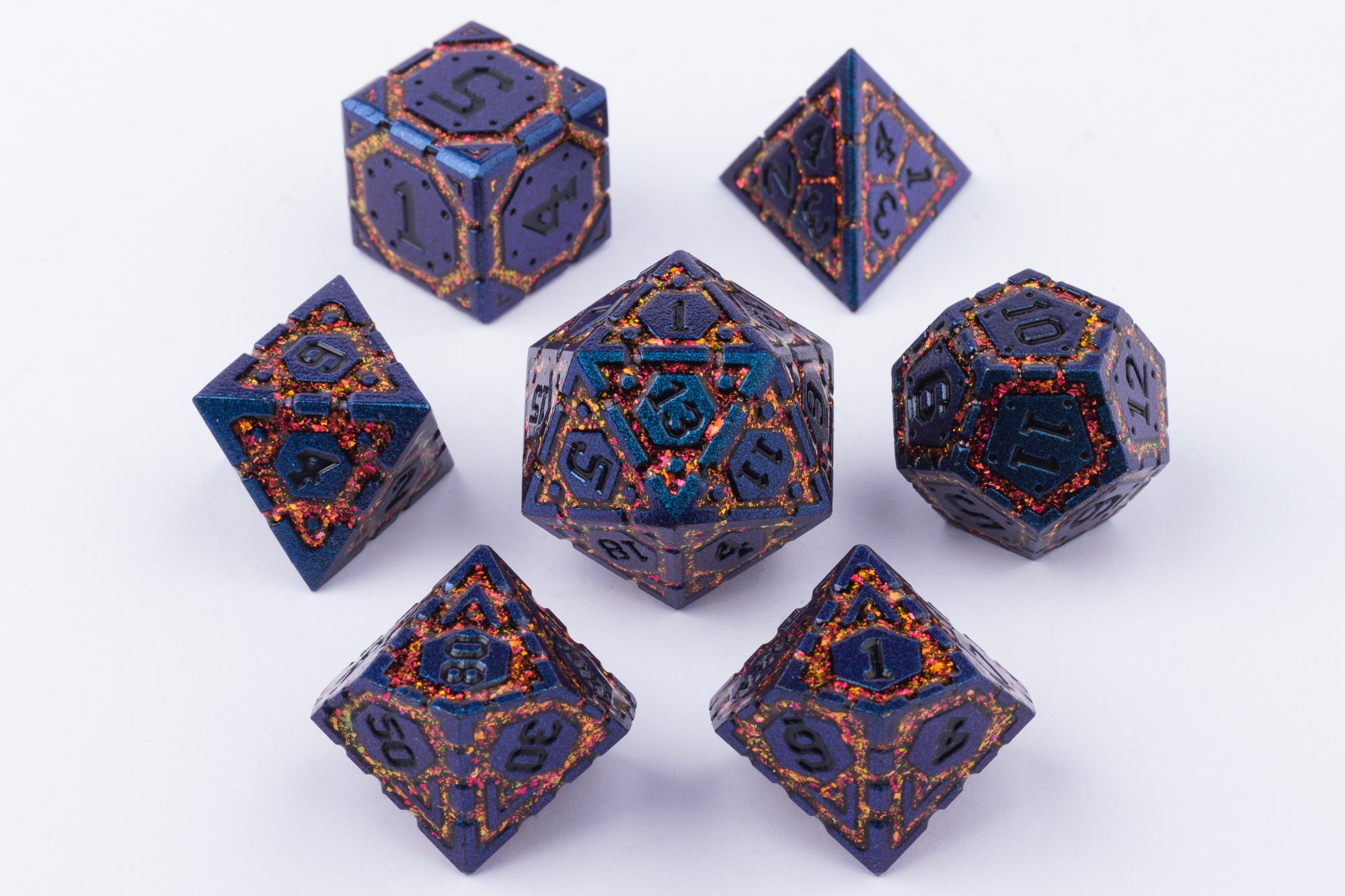 Vesuvius Polyhedral Dice Set