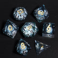 Nocturnal Sharp Edge Dnd Dice Set - Roll With Advantage