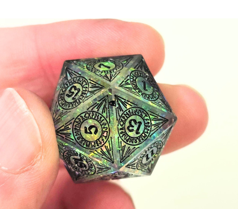 SECONDS - Odins Eye Norse Viking Inspired Dnd Dice Set
