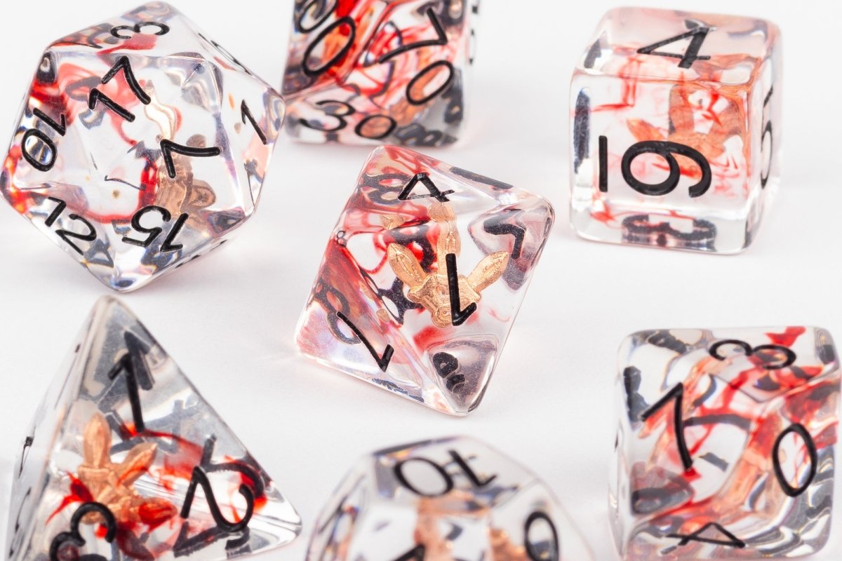 Rogue's Blade Dnd Dice Set - Roll With Advantage