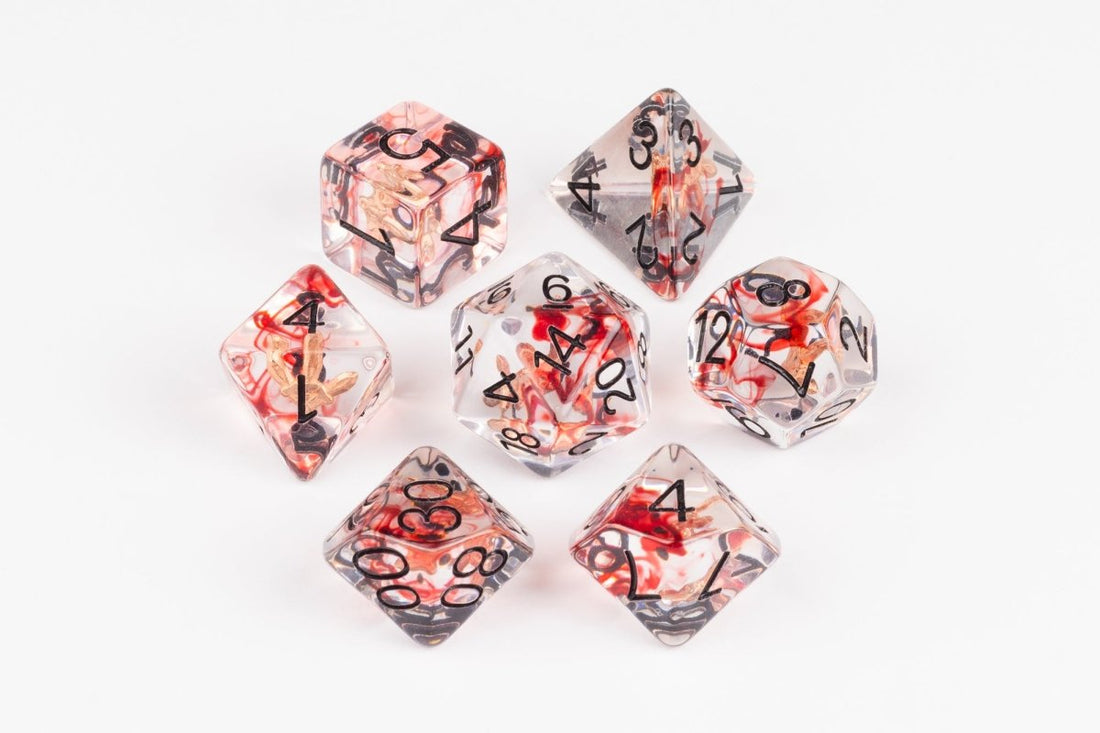 Rogue's Blade Dnd Dice Set - Roll With Advantage