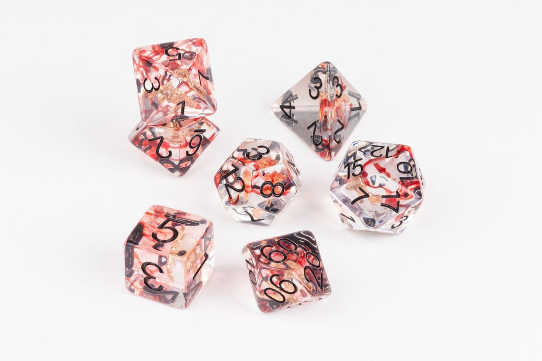 Rogue's Blade Dnd Dice Set - Roll With Advantage