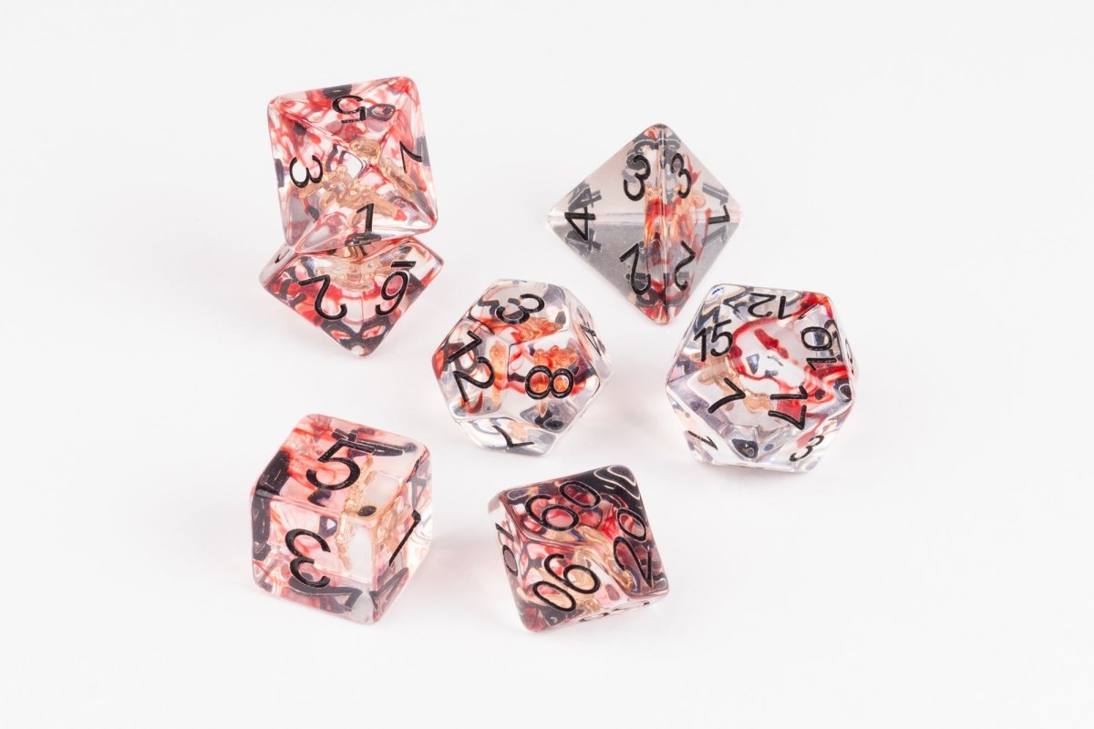 Rogue's Blade Dnd Dice Set - Roll With Advantage