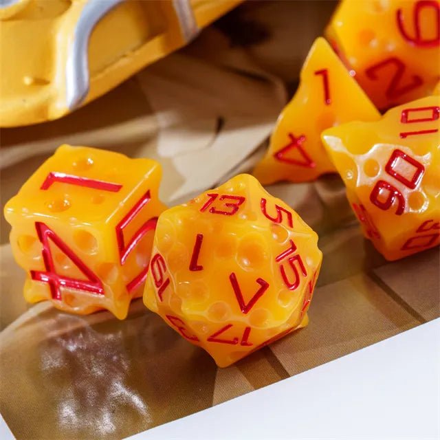 Say Cheese Dnd Dice Set - Roll With Advantage