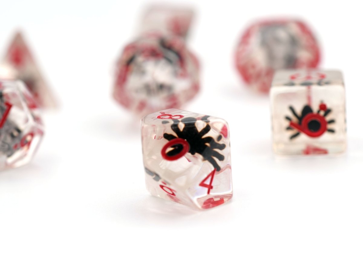 Spidey Spider Dnd Dice Set - Roll With Advantage