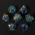 Spiritual Grounding Sharp Edge Dnd Dice Set - Roll With Advantage