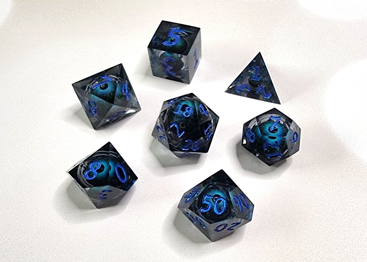The Seer Eye Dice Set - Roll With Advantage