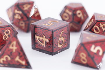 Thicker Than Water Sharp Edge Dnd Dice Set - Roll With Advantage